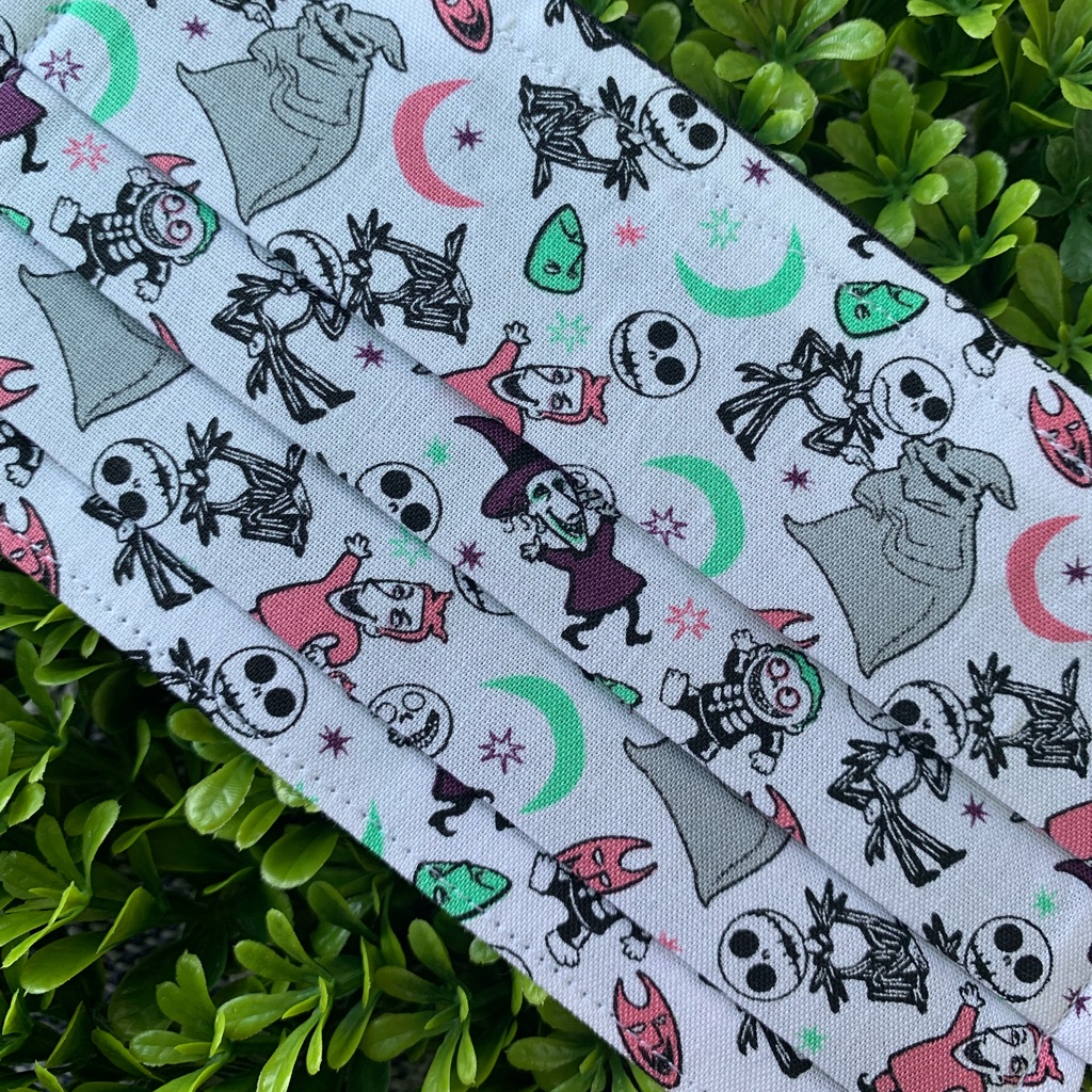 Nightmare Before Christmas Face Mask